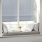 Madison Park   Galen Basketweave Cordless Roman Shade Collection - 27x64" - Blue